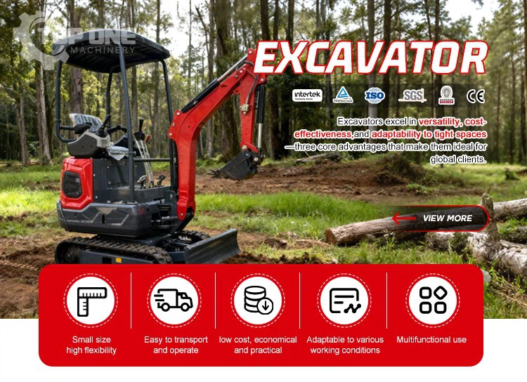 SLM12Q 1.25ton Excavator with Cabin Mini Digger SLM12Q 1.25ton Excavator with Cabin Mini Digger