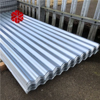 Folha de aço galvanizado de metal corrugado